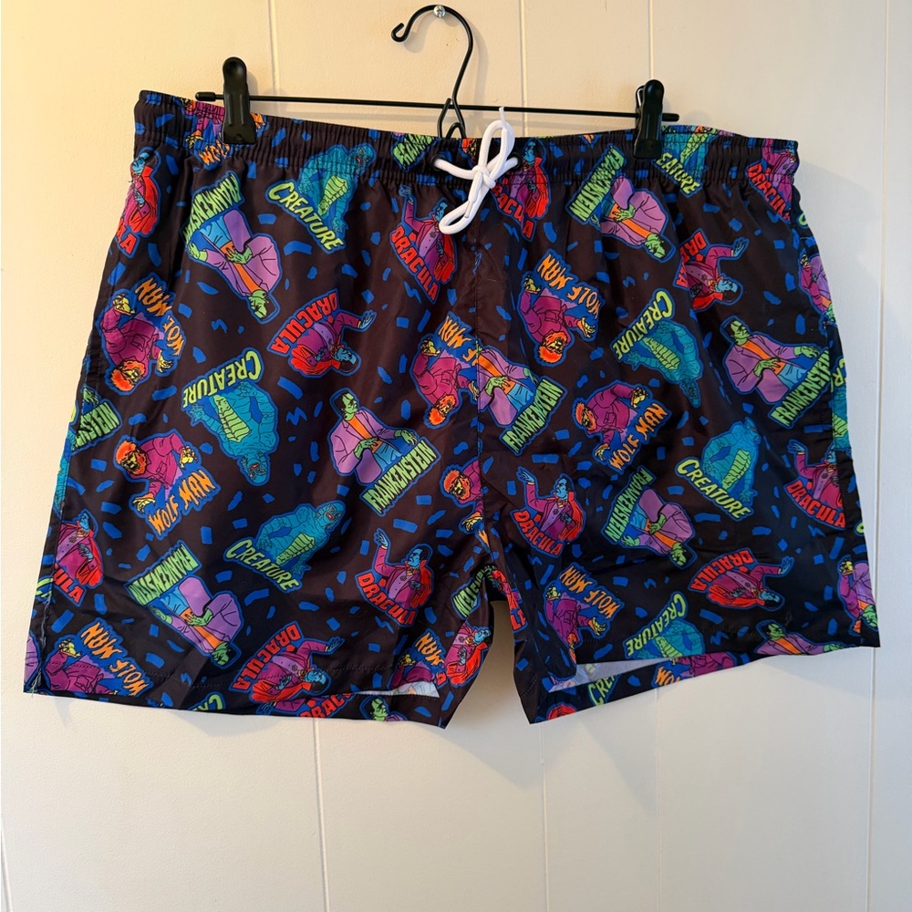Cakeworthy x UNIVERSAL MONSTERS MENS SWIM SHORTS